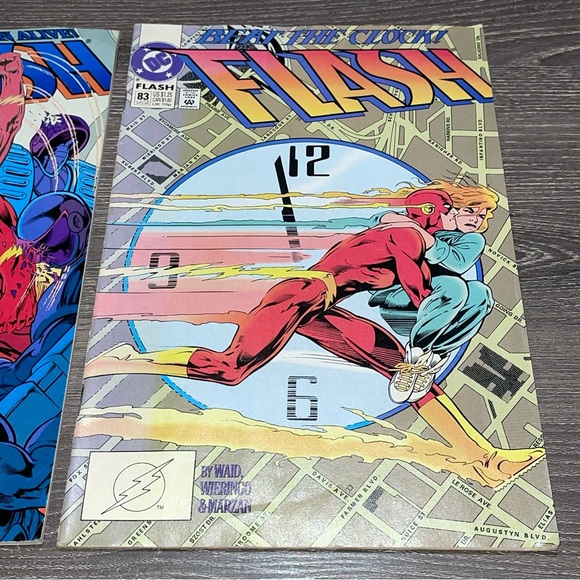 VINTAGE 1993 FLASH DC COMICS #82 #83 Bundle Of 2ea - Picture 5 of 8